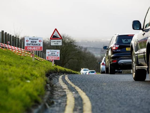 Parbold Hill is at the centre of a major controversy