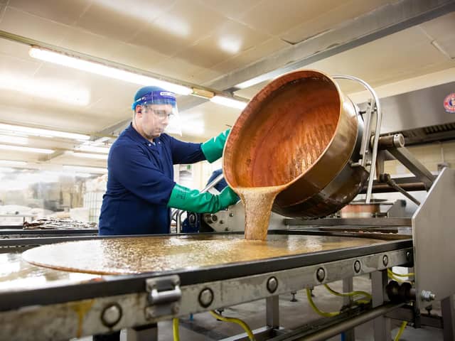 Uncle Joe's Mint Balls being made at the Santus factory
