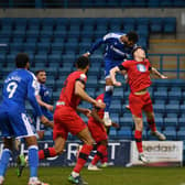 Vadaine Oliver scores the only goal to deny Latics at Gillingham