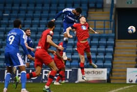 Vadaine Oliver scores the only goal to deny Latics at Gillingham