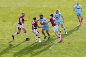 Action from tonight's game