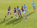 Action from tonight's game