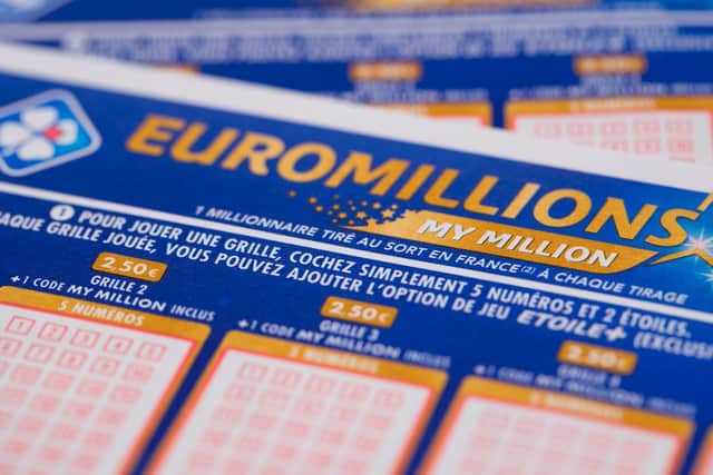 The lucky player matched all five Euromillions numbers as well as the two Lucky Star numbers.