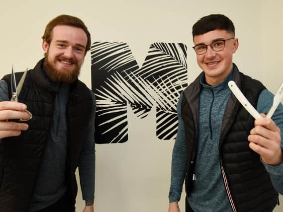 Owners of Mens Collective, brothers Jack (left) and Sam Moorcroft
