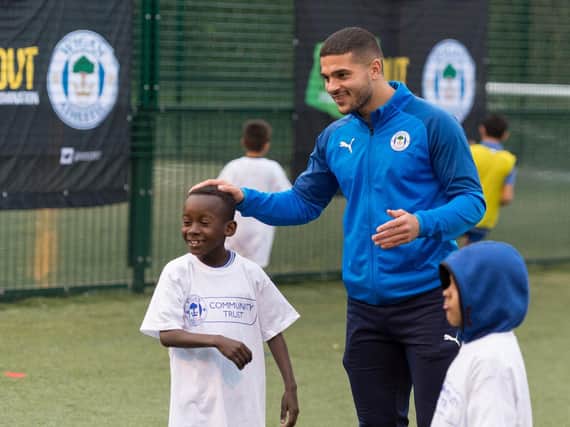 Wigan Athletic stars support the programme