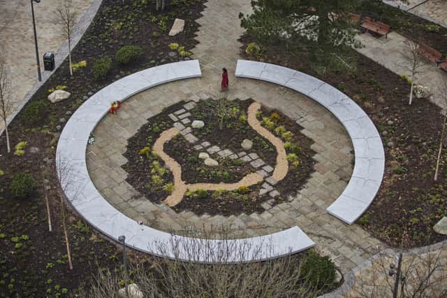 The Glade of Light, a memorial to the 22 people murdered in the Manchester Arena terror attack which will officially open to the public from today.