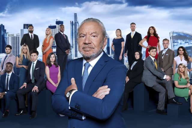 Lord Sugar and this year's The Apprentice challengers
