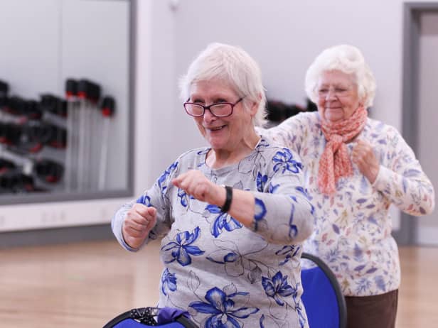A range of fitness activities are available
