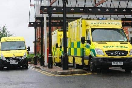 Ambulance staff will be joined by military personnel