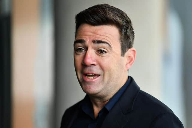 Greater Manchester Mayor Andy Burnham