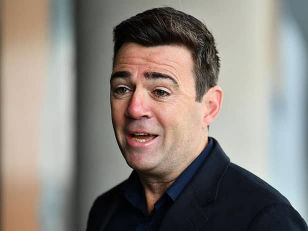 Greater Manchester Mayor Andy Burnham