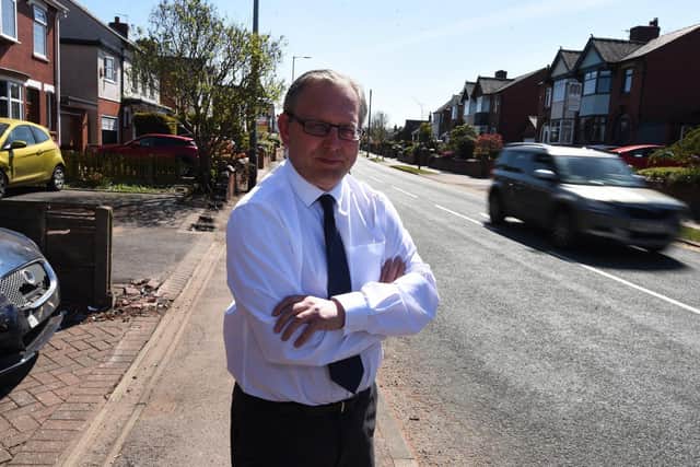 Coun Michael Winstanley, leader of Wigan's Conservatives, wants the scheme to be put on hold