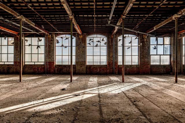 Many parts of the mills are unused