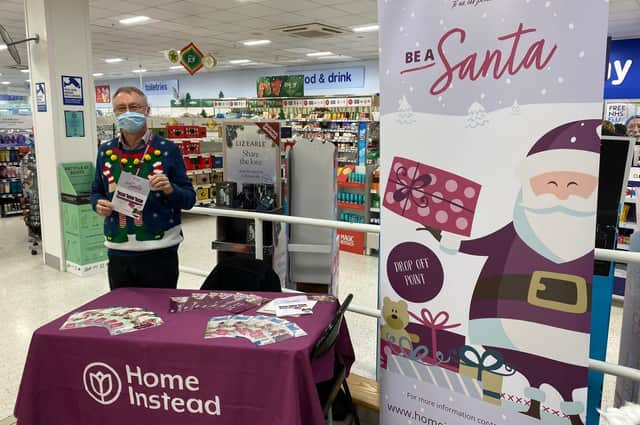 Home Instead's stall at Robin Park's Boots stall