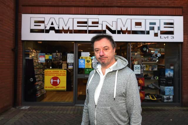 Tony Porter owner of Games N More