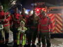Firefighters spent four hours at the former Summit Centre
