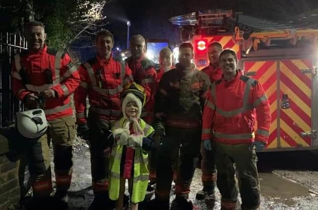 Firefighters spent four hours at the former Summit Centre