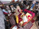 A self-confessed Harry Potter “addict” has converted the attic of her bungalow into an incredible Hogwarts themed common room