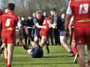 Army Rugby League came from behind to beat Orrell St James (Credit: Brian King)