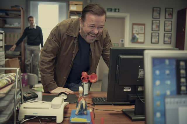 Ricky Gervais in After Life