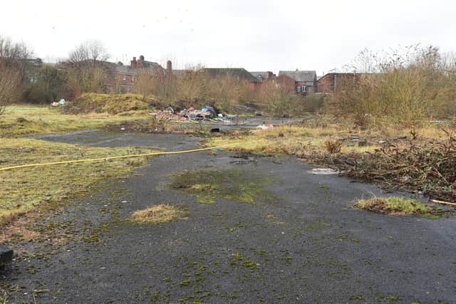 The site on Princess Road, Ashton, where a new Lidl supermarket could be built