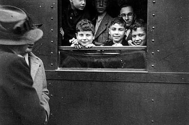 Children who were rescued from the Nazi purges in the Kindertransport programme