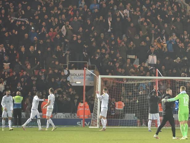 The trip to Doncaster was another successful one for Latics