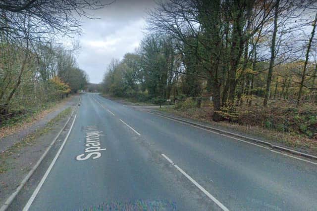 ...but many have chosen to park on the often busy A5209 (image: Google)