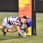 Sam Halsall completes his hat-trick