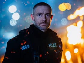 Martin Freeman starred as a cop on the edge in the new BBC crime drama The Responder