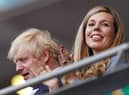 Prime Minister Boris Johnson and his wife Carrie