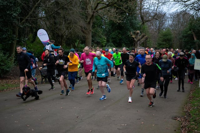 A field of 159 runners took part in Saturday's Dewsbury parkrun.