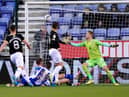 Ben Amos can't prevent Matty Taylor putting Oxford United ahead