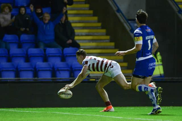 Jai Field scored a brace against Warrington