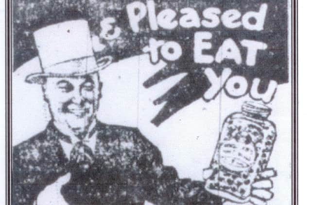 An old Uncle Joe's Mint Ball advert