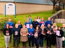 Nice-Pak staff celebrate their company's award