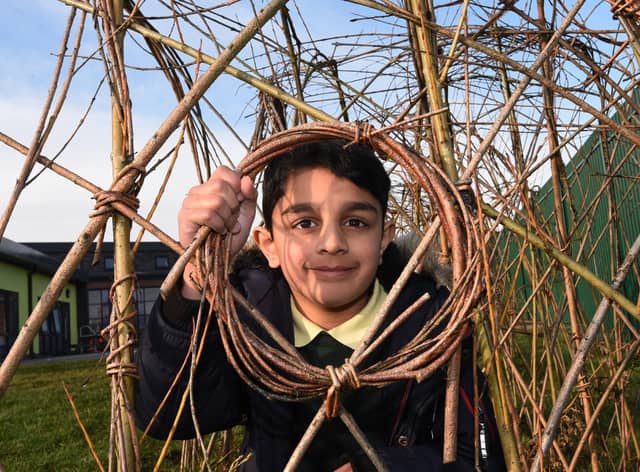 Pupils enjoy the outdoor learning programme