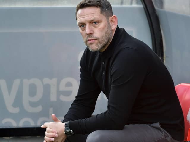 Wigan Athletic manager Leam Richardson (Photo: Bernard Platt)