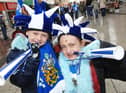Matthew Ashton and Charlotte Bibby from Ashton at the Carling Cup Final.