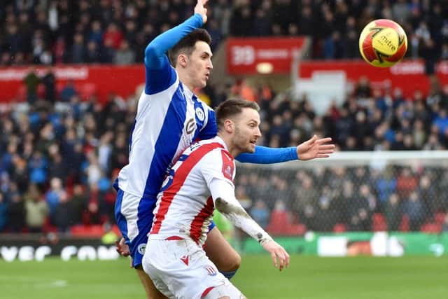 Jamie McGrath made a promising debut for Latics at Stoke