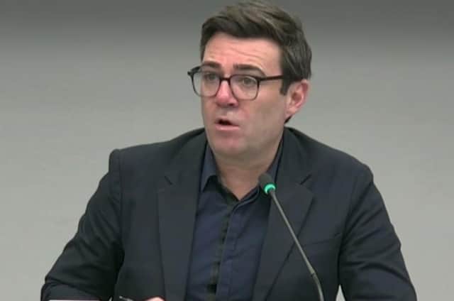 GM Mayor Andy Burnham