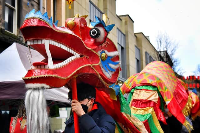 Lancaster Chinese New Year celebrations. Picture by Julian Brown /JPIMedia 06/02/22