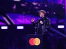 Ed Sheeran at The Brits