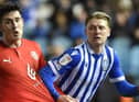 Jamie McGrath in action for Latics at Sheffield Wednesday