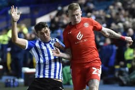 James McClean in action against Sheffield Wednesday