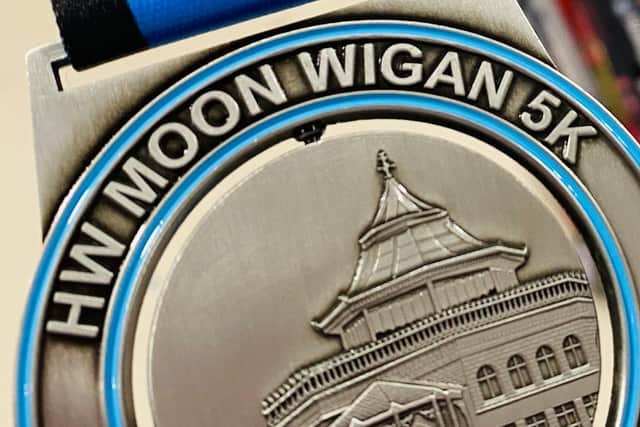 Wigan 5k medal