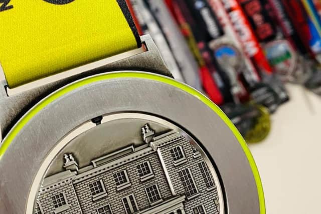 Wigan half marathon medal