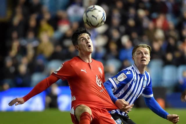Jamie McGrath made his league debut for Latics at Sheffield Wednesday