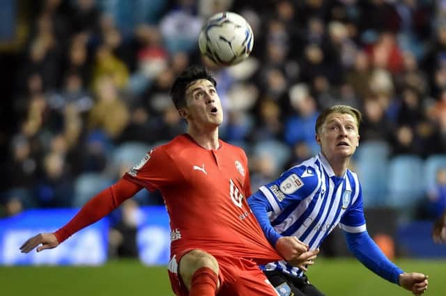 Jamie McGrath made his league debut for Latics at Sheffield Wednesday
