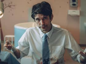 Ben Whishaw stars as a blood-spattered doctor in This Is Going to Hurt, a new comedy-drama on BBC1